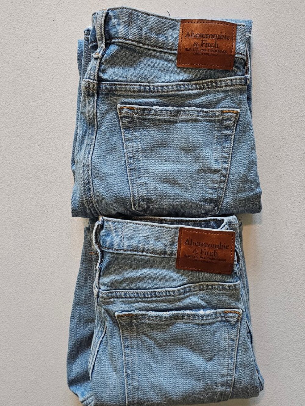 Two Pack Abercrombie & Fitch Jeans Pants Lot x2 |  1 pair 28x30 & 1 pair 29x30